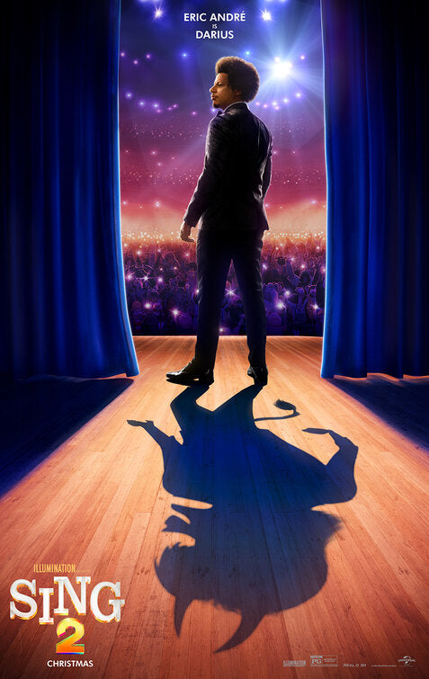 1000 piece jigsaw puzzle for the movie poster: Sing 2 (2021) ver18
