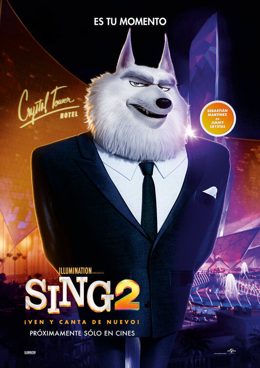 1000 piece jigsaw puzzle for the movie poster: Sing 2 (2021) ver24