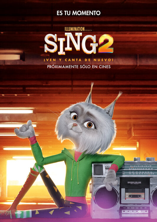 1000 piece jigsaw puzzle for the movie poster: Sing 2 (2021) ver28