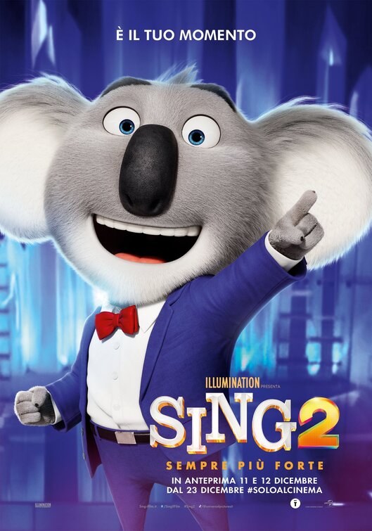 1000 piece jigsaw puzzle for the movie poster: Sing 2 (2021) ver29