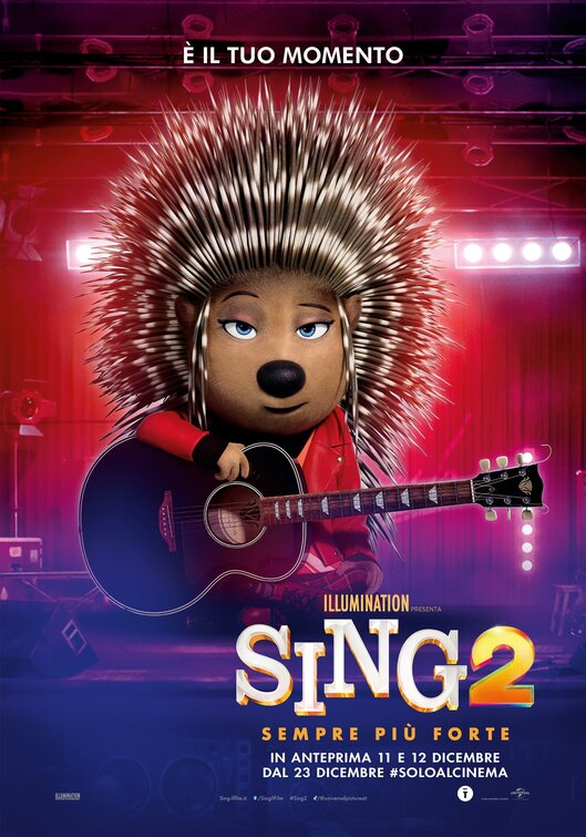 1000 piece jigsaw puzzle for the movie poster: Sing 2 (2021) ver30