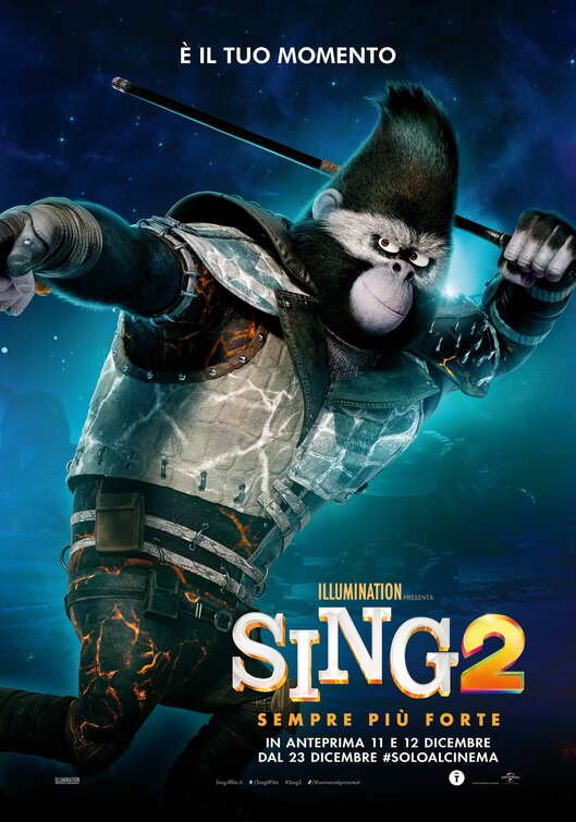 1000 piece jigsaw puzzle for the movie poster: Sing 2 (2021) ver32