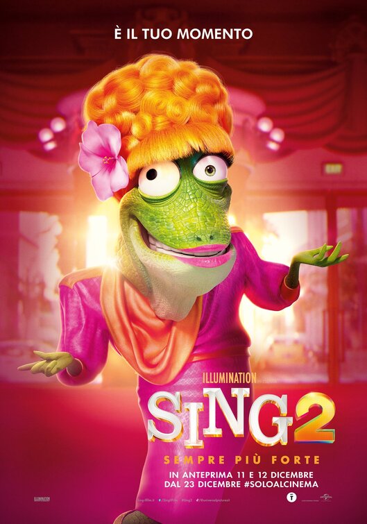 1000 piece jigsaw puzzle for the movie poster: Sing 2 (2021) ver35