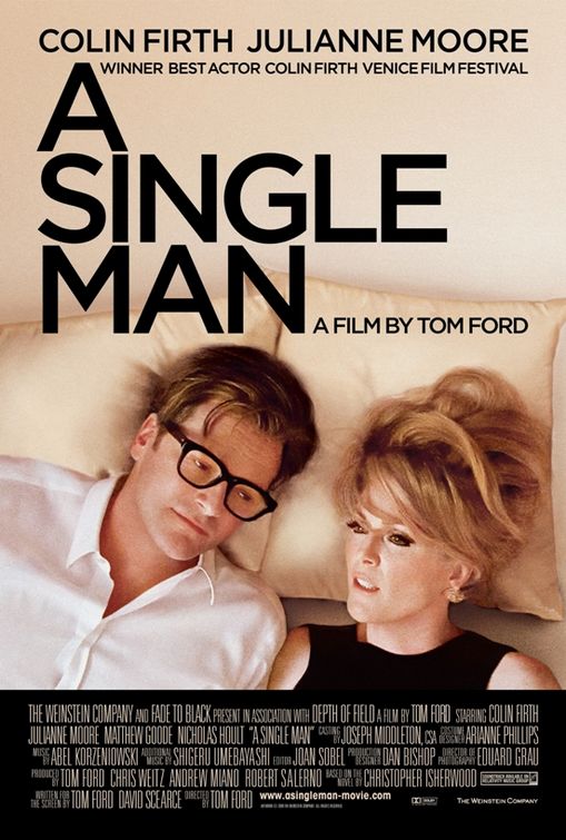 1000 piece jigsaw puzzle for the movie poster: A Single Man (2009)