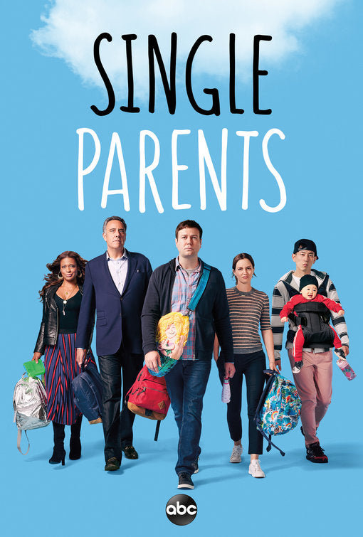 1000 piece jigsaw puzzle for tv poster: Single Parents