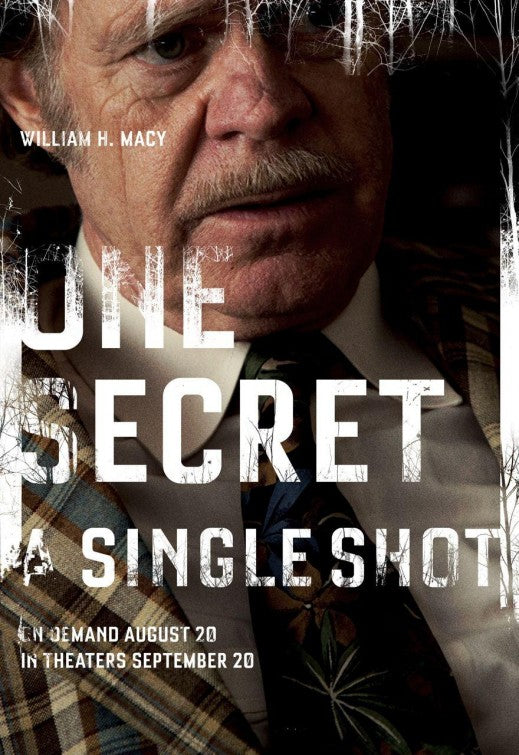 1000 piece jigsaw puzzle for the movie poster: A Single Shot (2013) ver3