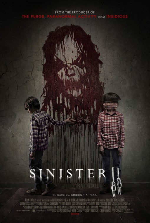 1000 piece jigsaw puzzle for the movie poster: Sinister 2 (2015)