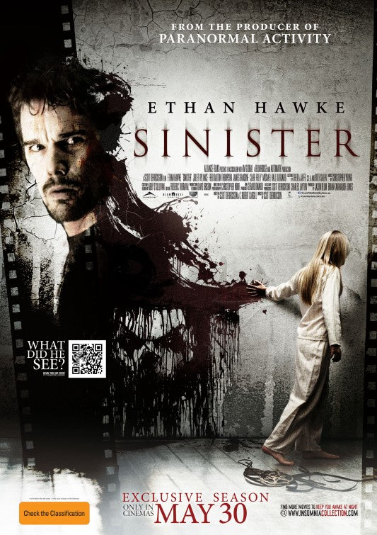 1000 piece jigsaw puzzle for the movie poster: Sinister (2012) ver8