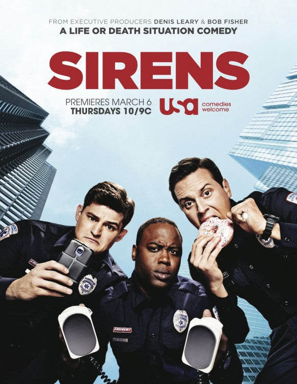 1000 piece jigsaw puzzle for tv poster: Sirens