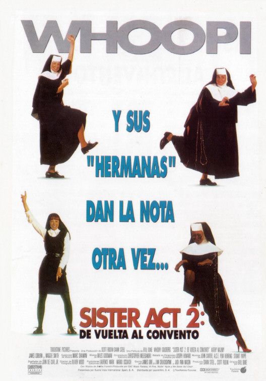 the movie poster: Sister Act 2 (1993) ver2