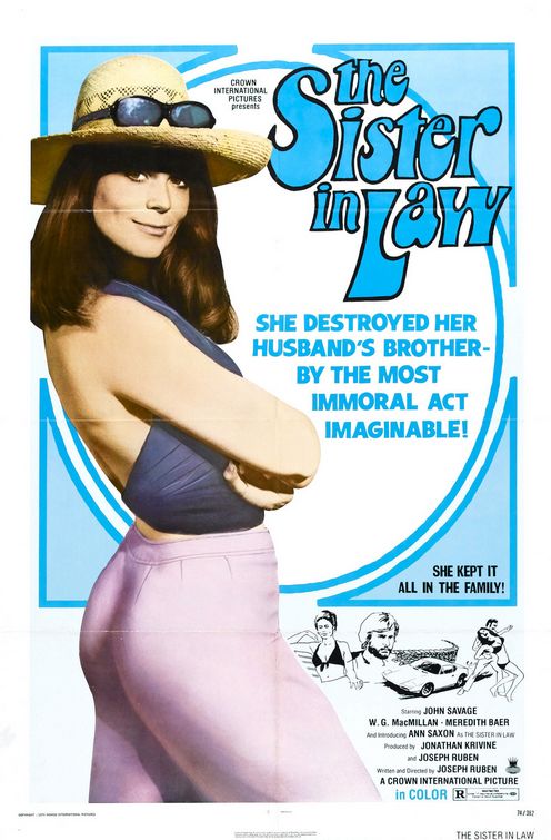 the movie poster: The Sister-in-Law (1974)