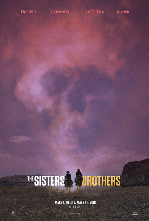 1000 piece jigsaw puzzle for the movie poster: The Sisters Brothers (2018) ver2
