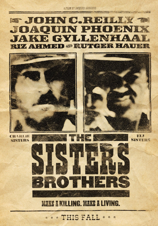 1000 piece jigsaw puzzle for the movie poster: The Sisters Brothers (2018) ver8
