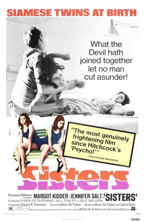 the movie poster: Sisters (1973)