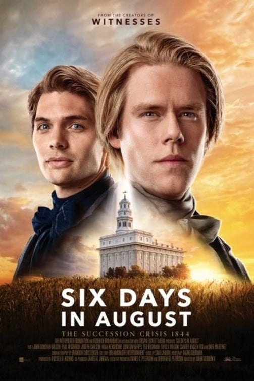 1000 piece jigsaw puzzle for the movie poster: Six Days in August (2024)
