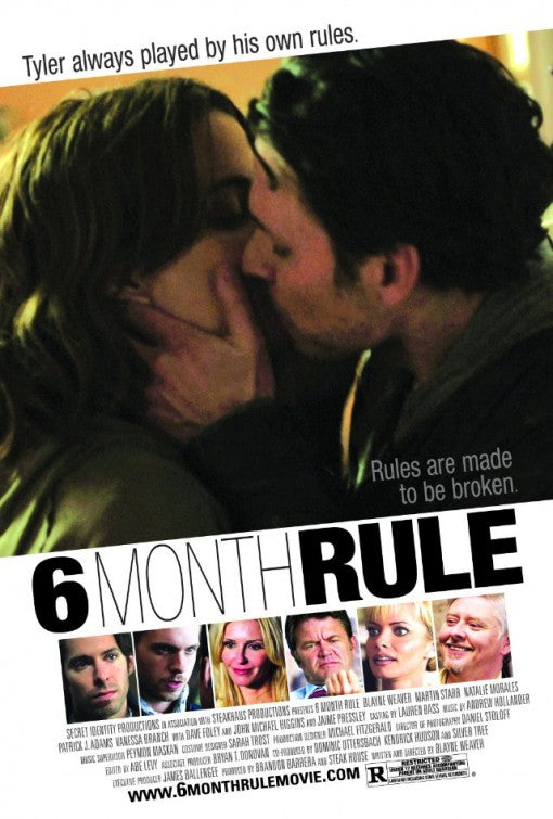 1000 piece jigsaw puzzle for the movie poster: 6 Month Rule (2012)
