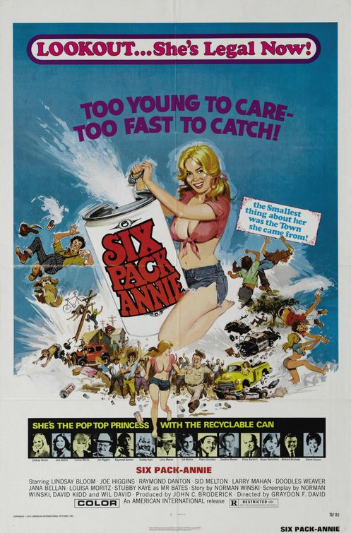 the movie poster: Sixpack Annie (1975) ver2