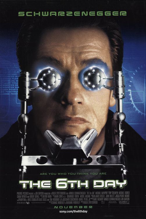 the movie poster: The 6th Day (2000)