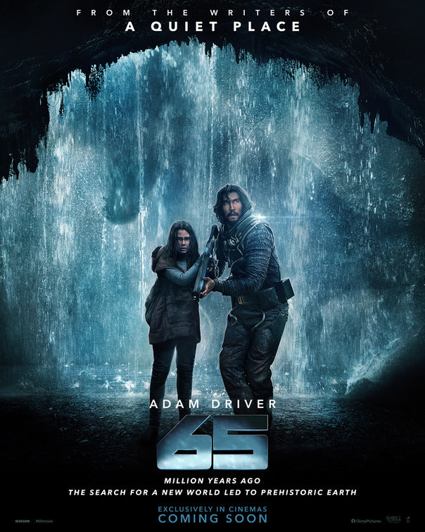 1000 piece jigsaw puzzle for the movie poster: 65 (2023) ver2