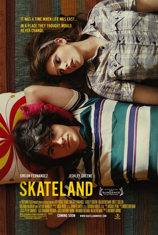 1000 piece jigsaw puzzle for the movie poster: Skateland (2010)