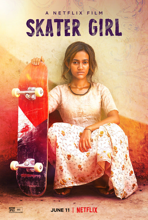 1000 piece jigsaw puzzle for the movie poster: Skater Girl (2021)