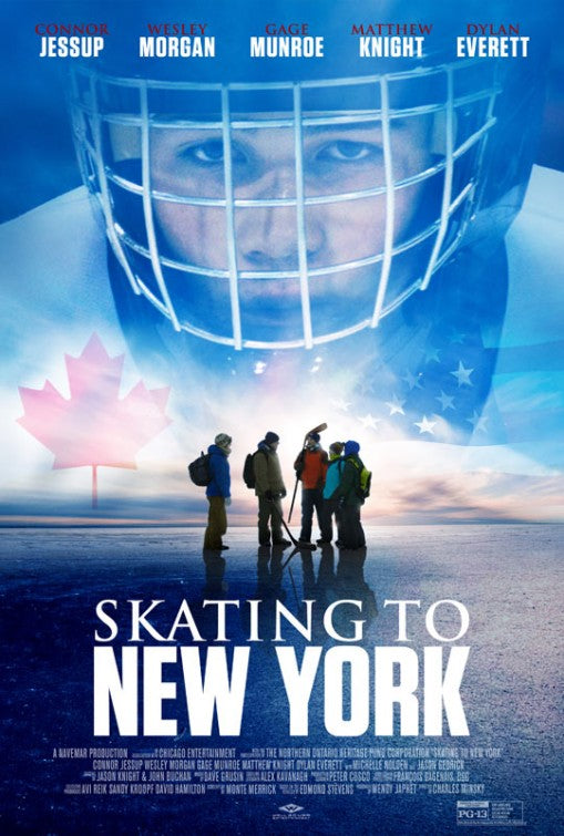 1000 piece jigsaw puzzle for the movie poster: Skating to New York (2014)