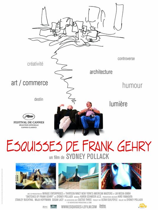 the movie poster: Sketches of Frank Gehry (2006) ver2