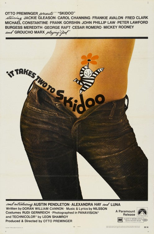 1000 piece jigsaw puzzle for the movie poster: Skidoo (1968)