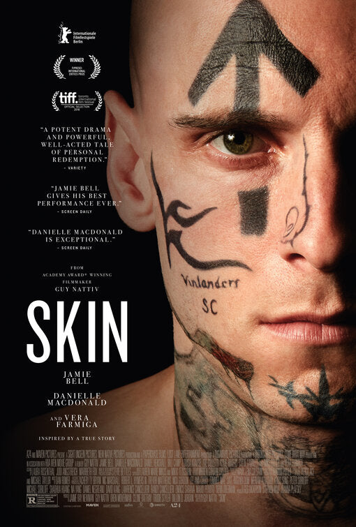 1000 piece jigsaw puzzle for the movie poster: Skin (2019)