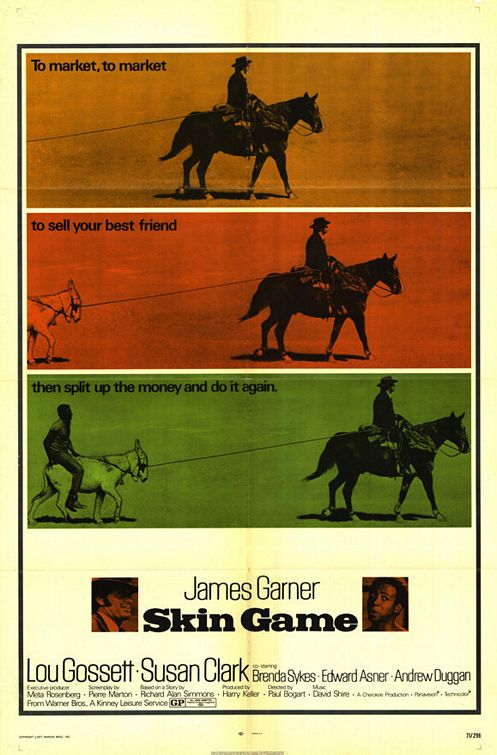 the movie poster: Skin Game (1971)