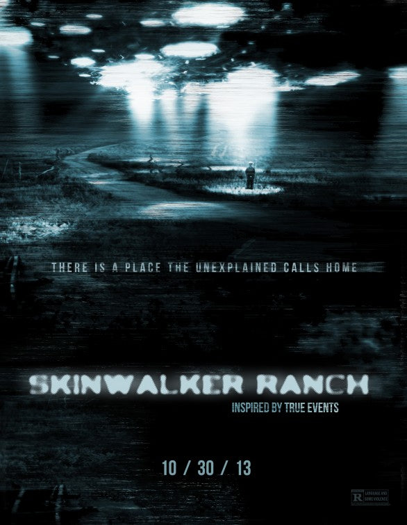1000 piece jigsaw puzzle for the movie poster: Skinwalker Ranch (2013)