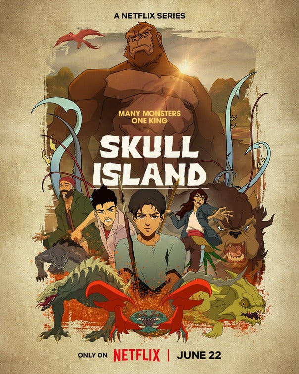 1000 piece jigsaw puzzle for tv poster: Skull Island