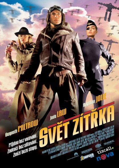 the movie poster: Sky Captain and the World of Tomorrow (2004) ver9