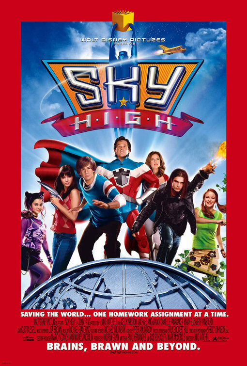 the movie poster: Sky High (2005)