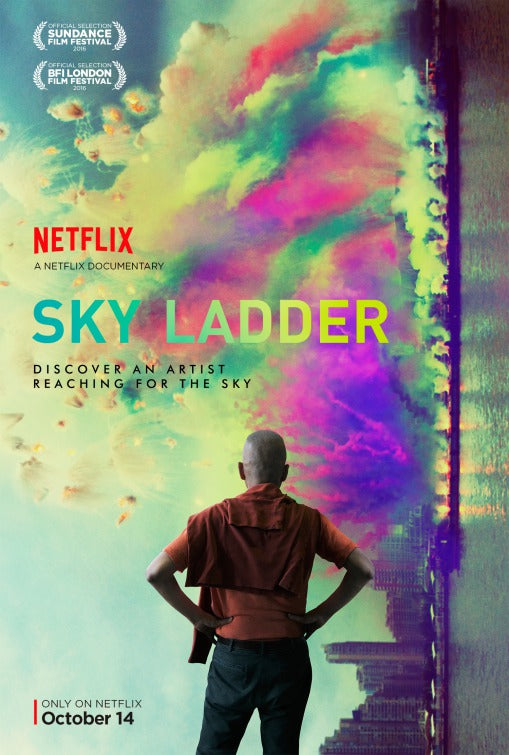 1000 piece jigsaw puzzle for tv poster: Sky Ladder: The Art of Cai Guo-Qiang