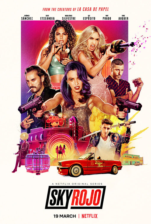 1000 piece jigsaw puzzle for tv poster: Sky Rojo