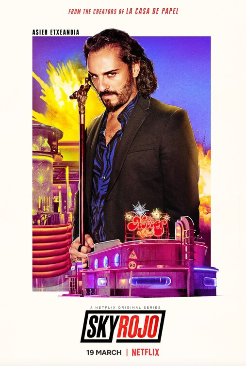 1000 piece jigsaw puzzle for tv poster: Sky Rojo, ver5