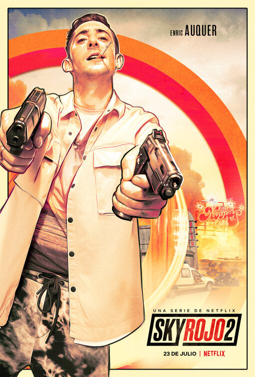 1000 piece jigsaw puzzle for tv poster: Sky Rojo, ver9