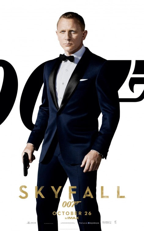 1000 piece jigsaw puzzle for the movie poster: Skyfall (2012) ver2