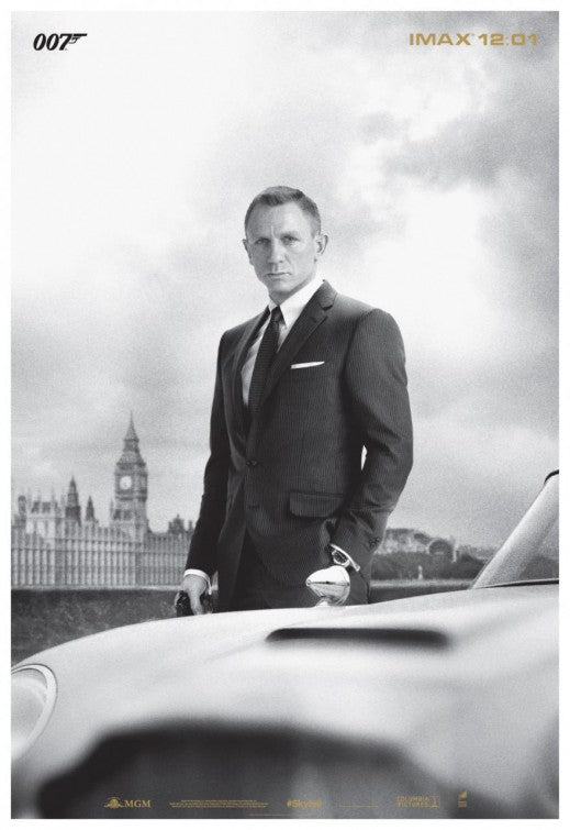 1000 piece jigsaw puzzle for the movie poster: Skyfall (2012) ver9
