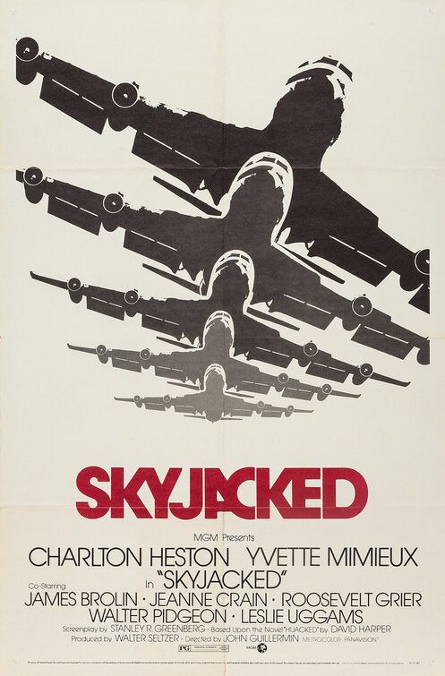 the movie poster: Skyjacked (1972)