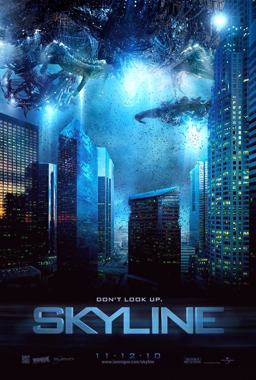 1000 piece jigsaw puzzle for the movie poster: Skyline (2010)