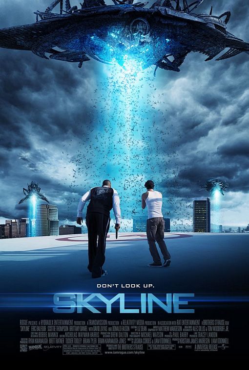 1000 piece jigsaw puzzle for the movie poster: Skyline (2010) ver4