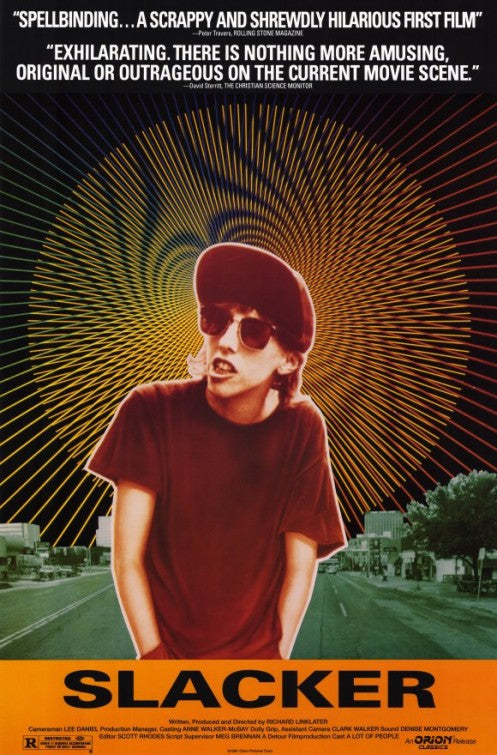 the movie poster: Slacker (1991)