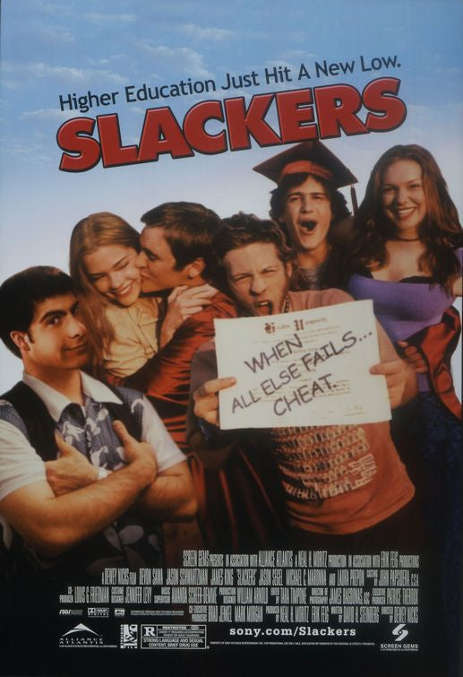 the movie poster: Slackers (2002)