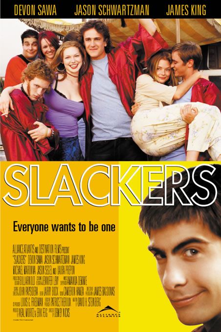 the movie poster: Slackers (2002) ver2