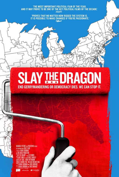 1000 piece jigsaw puzzle for the movie poster: Slay the Dragon (2020)