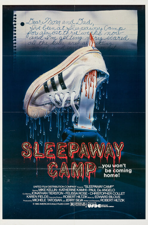 1000 piece jigsaw puzzle for the movie poster: Sleepaway Camp (1983)