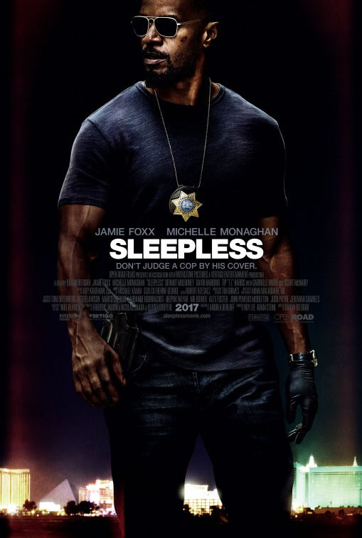 1000 piece jigsaw puzzle for the movie poster: Sleepless (2017)
