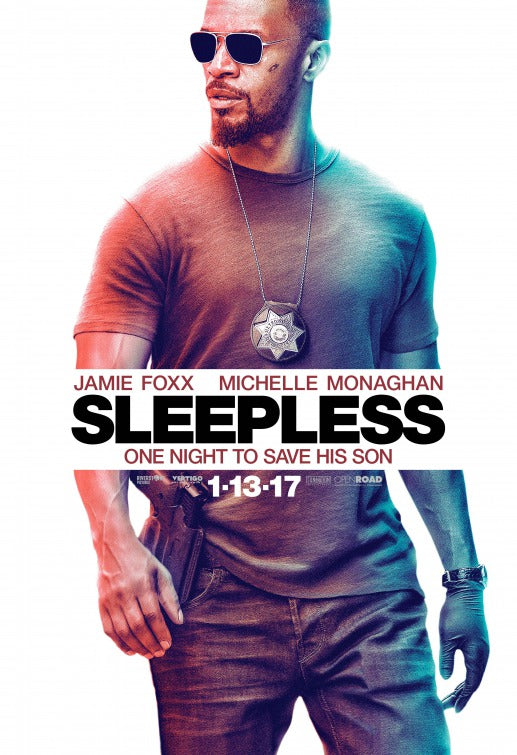 1000 piece jigsaw puzzle for the movie poster: Sleepless (2017) ver2